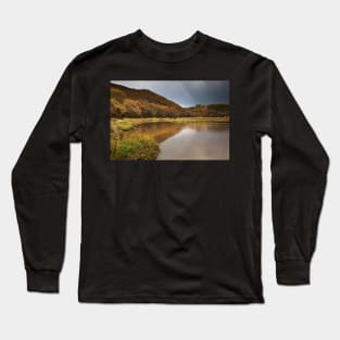 Rainbow over Pennard Castle, Gower, Wales Long Sleeve T-Shirt